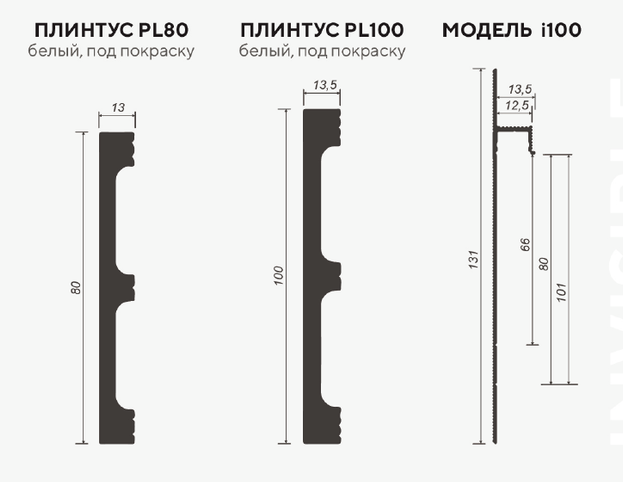 Скрытый плинтус Invisible i100-5