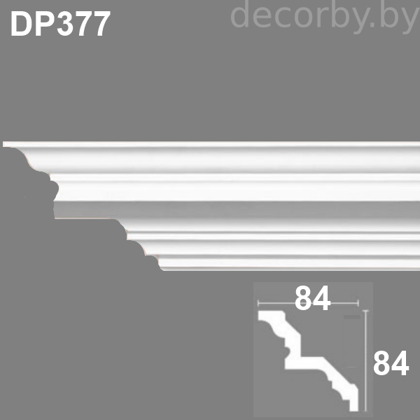 Плинтус потолочный DP 377
